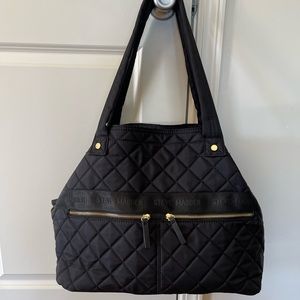 Steve Madden handbag! You could also use this as a diaper bag 😍